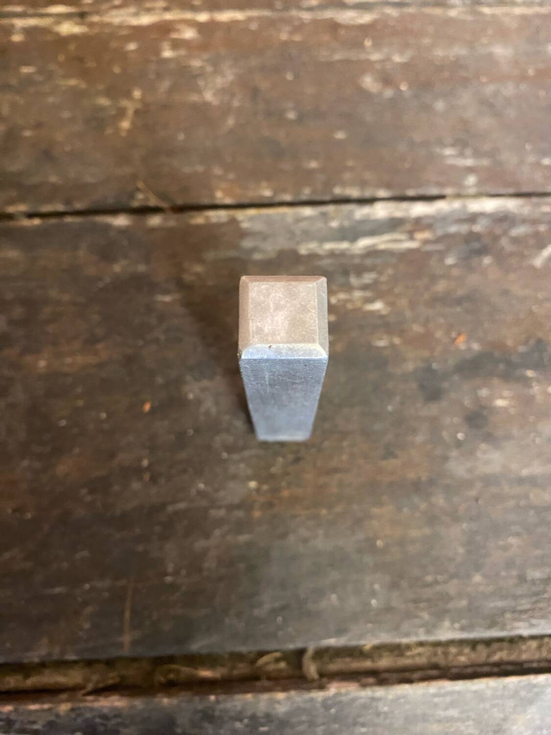 Set of 11 vintage aluminium knife rests from the 1970s