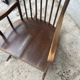 Wooden rocking chair