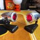 Pair of Hanau lamps, streamline design