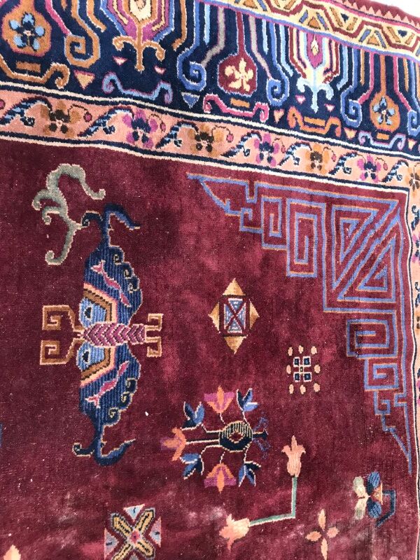 Chinese rug handmade 280 x 377 cm