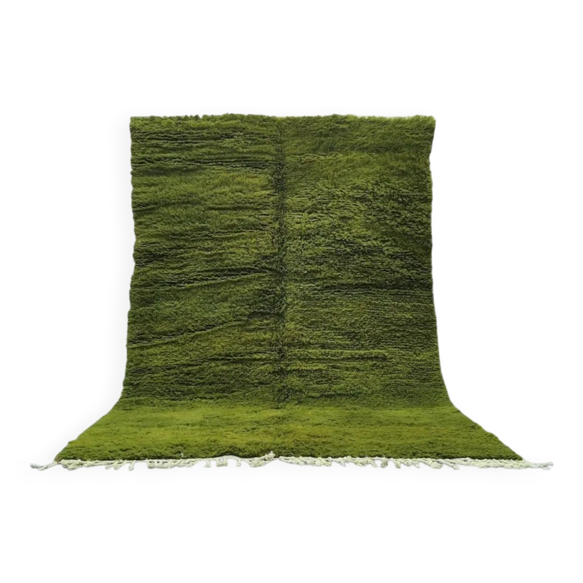 Handmade natural Berber rug 3x2 m