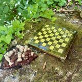 Ancient Greek Style Travel Chessboard