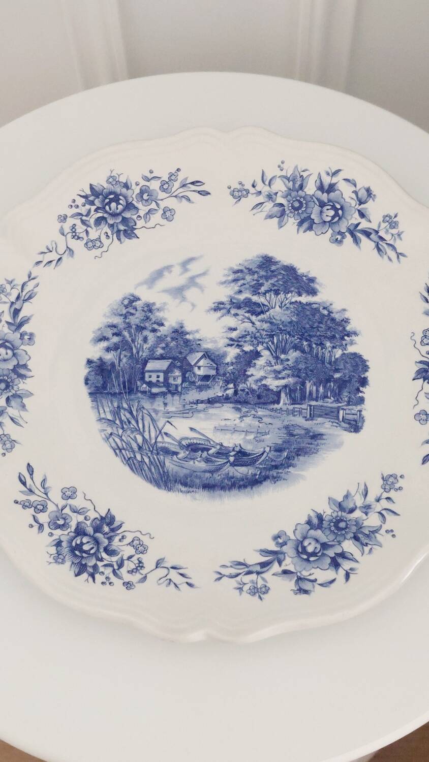 Sarreguemines Romantic model pie dish