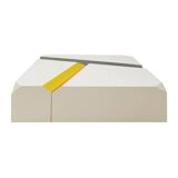 Modular Coffee Table Made In Coloured Lacquered Wood With Gloss FInish