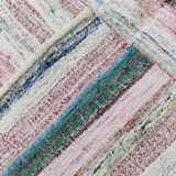 5x8 Colorful Soft Color Turkish Kilim Rug,166x257Cm