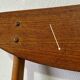 Vintage dining chairs Farstrup teak