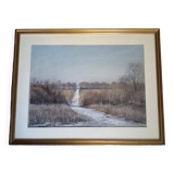 Painting "Last snow"