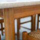 Table vintage Hank Lowenstein Padua et 6 chaises, des années 70