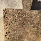 Old-fashioned butcher's butcher's board from vintage deco wood