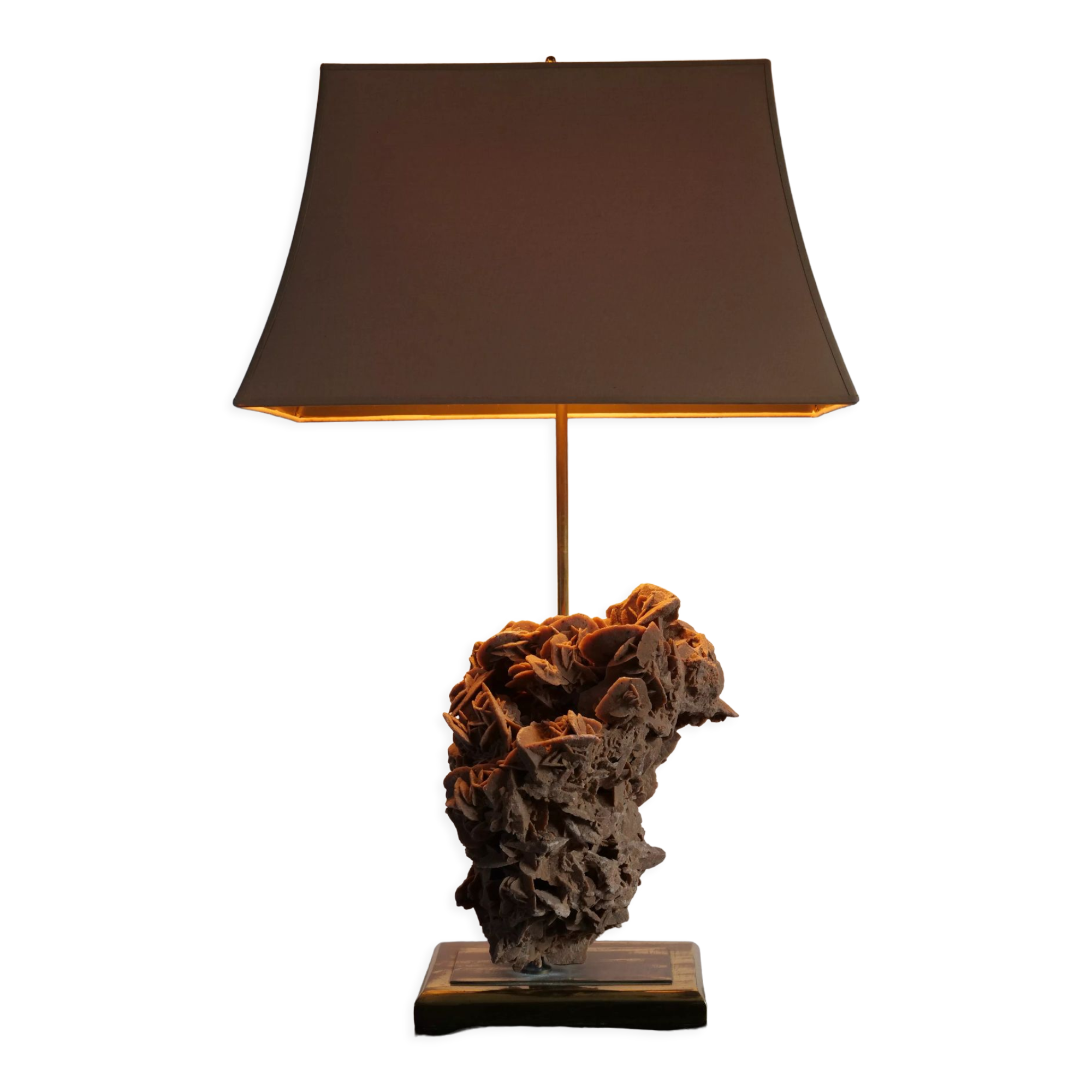 Pink atmosphere lamp of the sands 70's deco