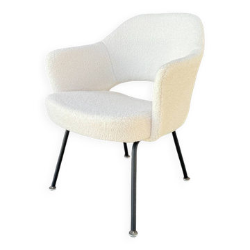 Eero Saarinen “Conference” armchair for Knoll – Reupholstered, superb condition