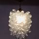 Cluster chandelier with glass bulbs