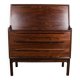 Secretary desk, Danish Rosewood by Arne Wahl Iversen for Branderup Mobelfabrik 1960.