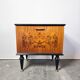 60s Burl Wood Nightstand 1 of 2