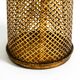 Mid Century Italian Regency Gilt Metal Waste Paper Bin from Li Puma
