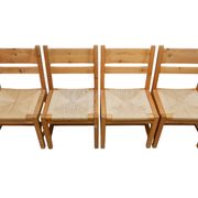 Set of 4 Danish chairs by Tage Poulsen, 1970s