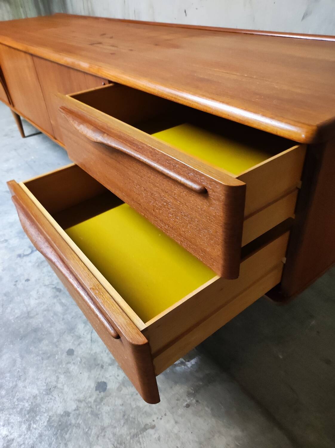 Vintage Scandinavian teak sideboard