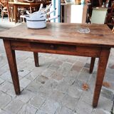 Vintage old farm table