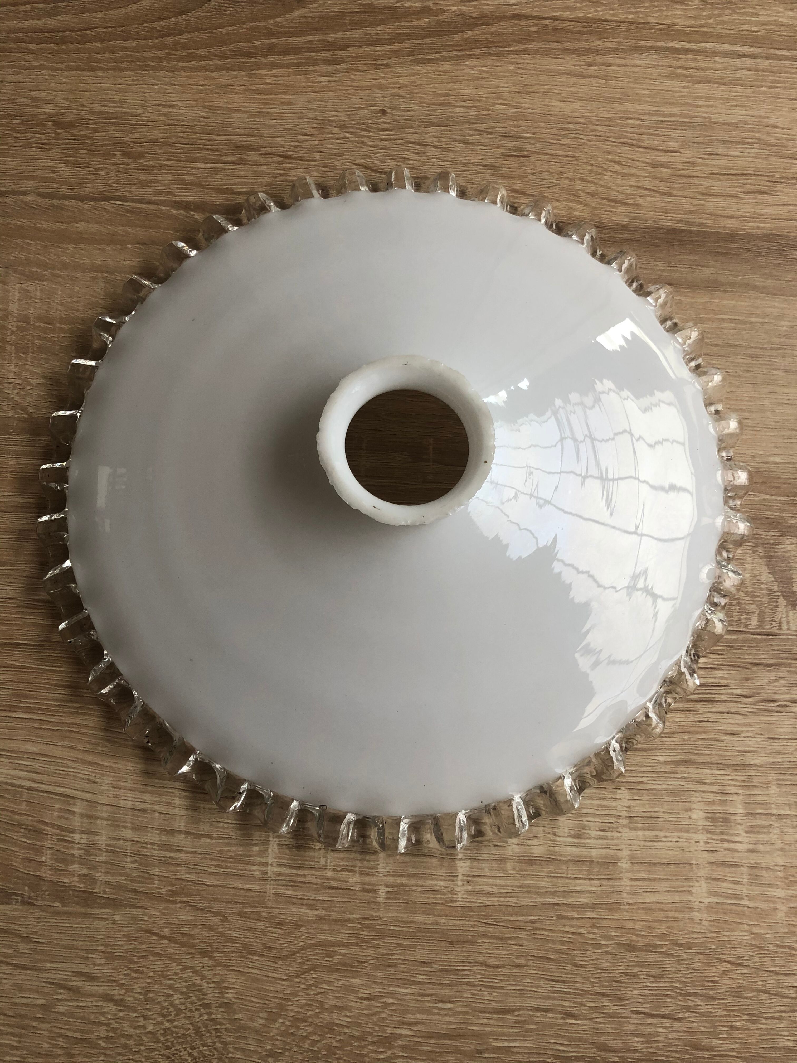 Lampshade in opaline