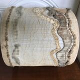 Vintage natural fibers lampshade