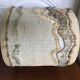Vintage natural fibers lampshade