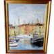 Painting port of St Tropez signed J.P. Rémon