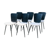 6 vintage chairs 1960