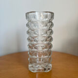 Crystal glass vase 1950