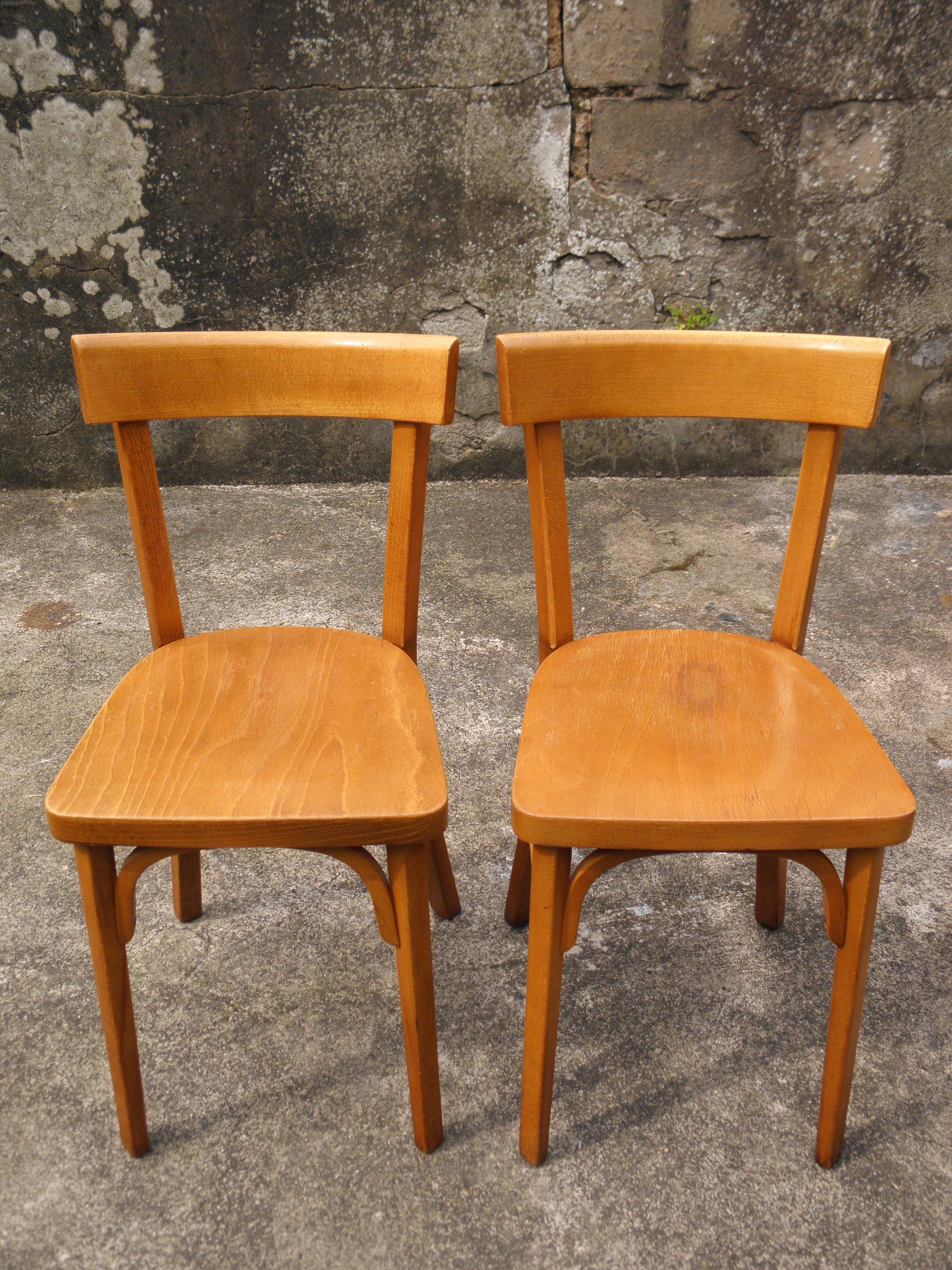 4 Baumann bistro chairs n° 18