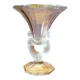 Vase verre pressé art déco