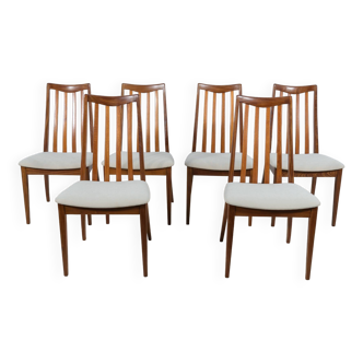 Mid-Century Teak Dining Chairs by Leslie Dandy for G-Plan, 1960s, Set of 6