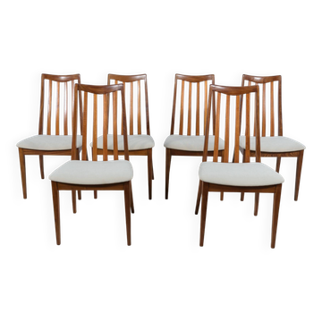 Mid-Century Teak Dining Chairs by Leslie Dandy for G-Plan, 1960s, Set of 6