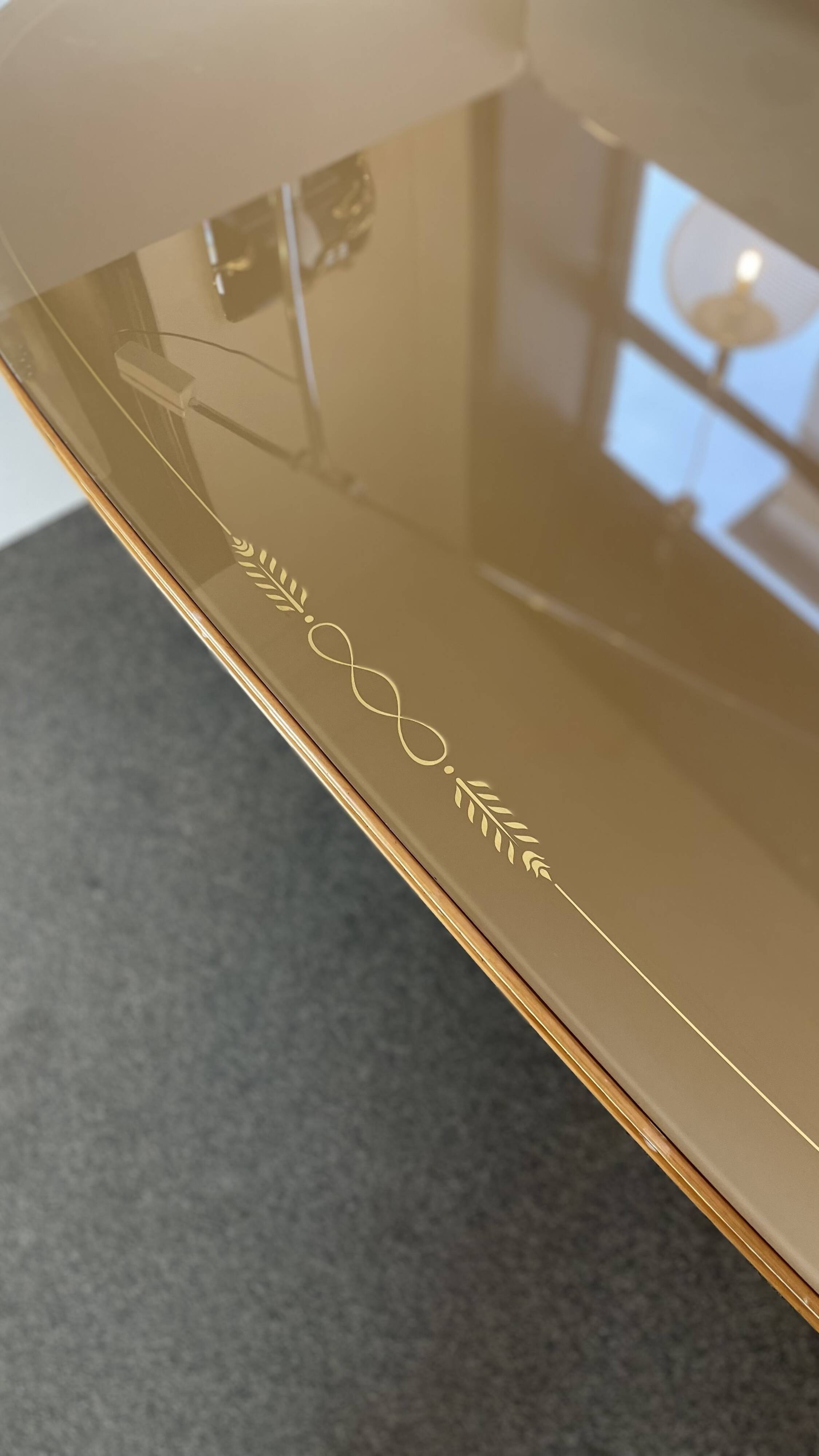 Dining Table att. to Vittorio Dassi by La Permanente Mobili Cantù, 1940s