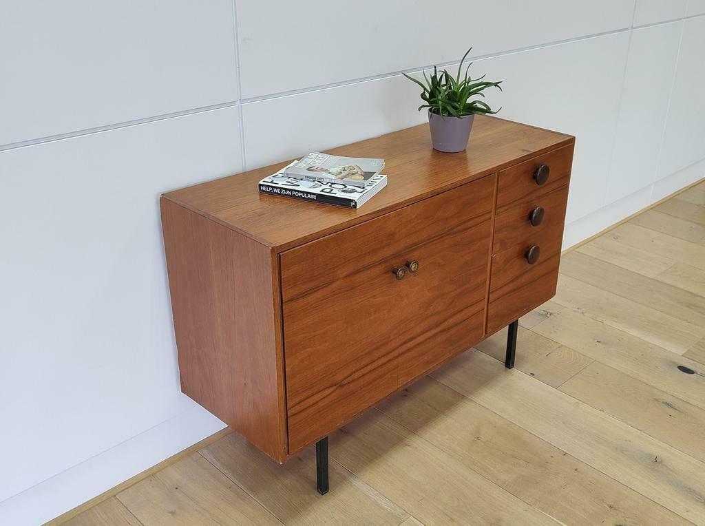 Vintage mid century sideboard shoe cabinet convenient