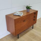 Vintage mid century sideboard shoe cabinet convenient