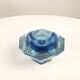 Sculptural submerged glass ashtray by Gianfranco Mandruzzato Murano