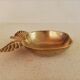 Apple-shaped brass pocket empty