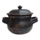 Ceramic by Jean Marais Marmite Covered pot Vallauris 1960s 1970s