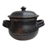 Ceramic by Jean Marais Marmite Covered pot Vallauris 1960s 1970s
