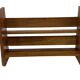 Vintage wooden standing bookcase from the 1950s