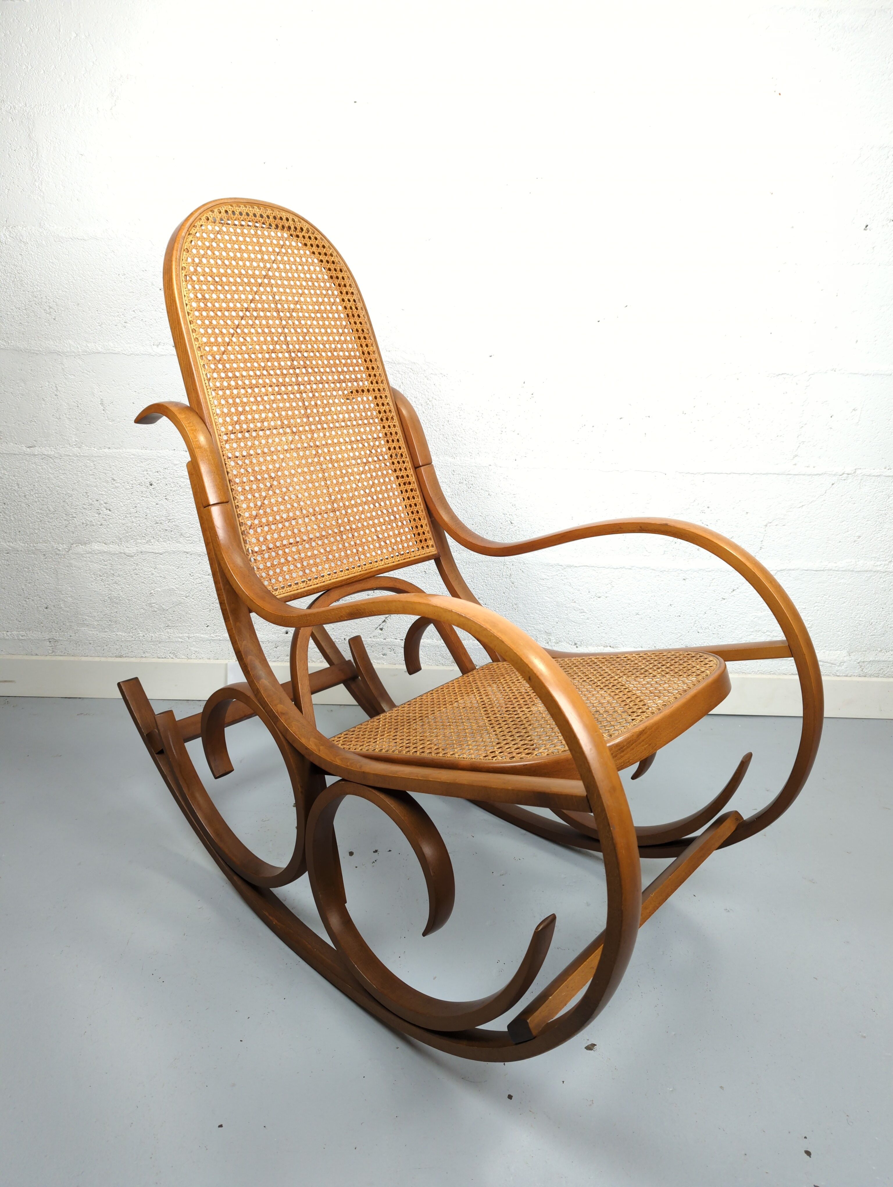 Rocking-chair by Luigi Crassevig
