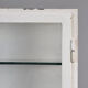 Medical Iron And Glass Cabinet, 1940s