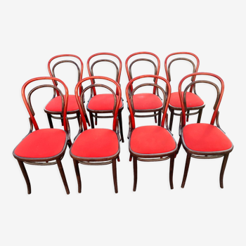 Set of 8 castelbajac chairs