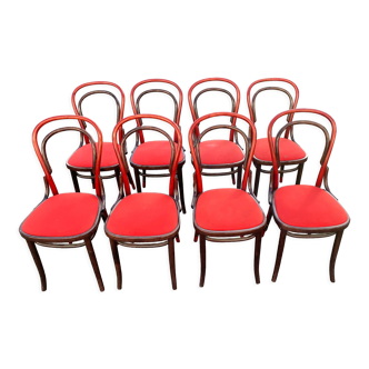 Set of 8 castelbajac chairs