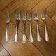 Antique silver forks