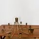 Large Brass Chandelier by Rupert Nikoll