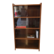 Bibliothèque vitrée en teck