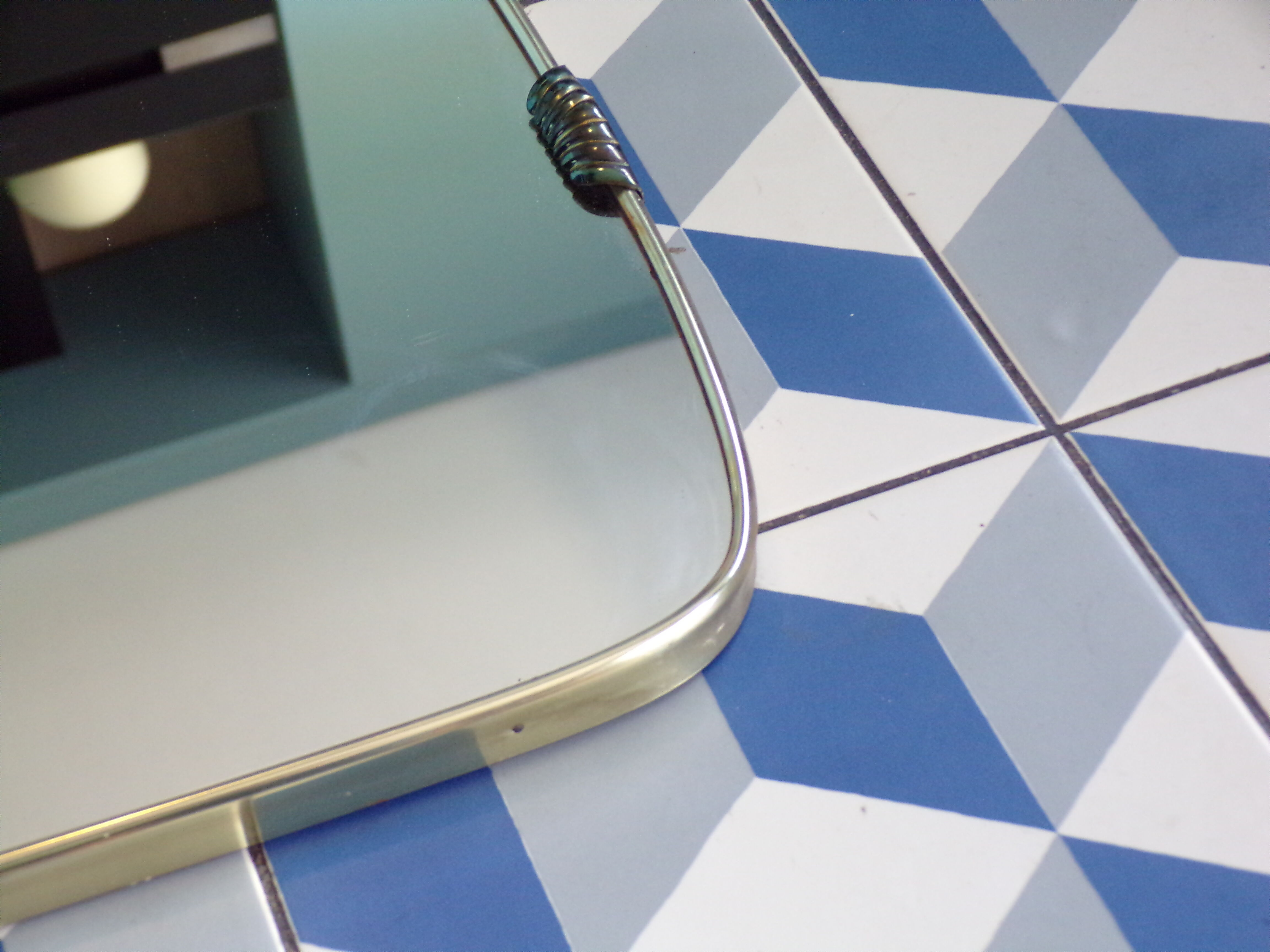 Vintage mirror mirror 33X78 cm