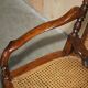Antique Victorian swivel office armchair