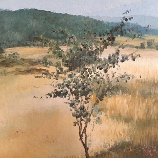 Nature table in summer